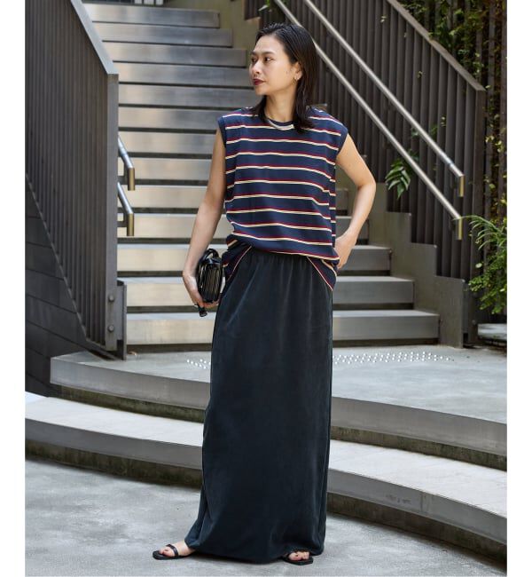 JOURNAL STANDARD「《追加》フィブリルキュプラジャージーマキシスカート」|スカート|