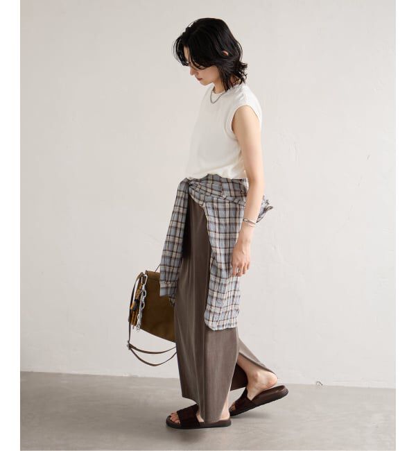 JOURNAL STANDARD「《追加》フィブリルキュプラジャージーマキシスカート」|スカート|