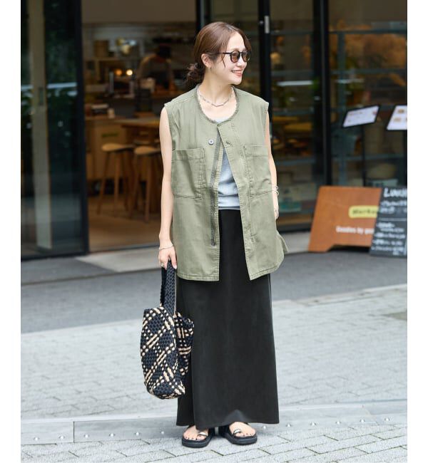 JOURNAL STANDARD「《追加》フィブリルキュプラジャージーマキシスカート」|スカート|