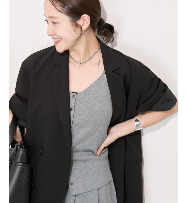 JOURNAL STANDARD「《追加予約》WASHABLE コットンシルクミックス2WAYキャミソール」|キャミソール|