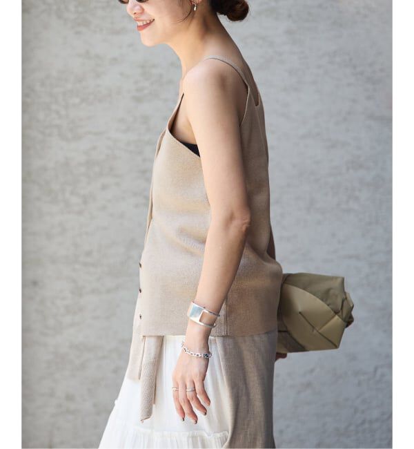 JOURNAL STANDARD「《追加予約》WASHABLE コットンシルクミックス2WAYキャミソール」|キャミソール|