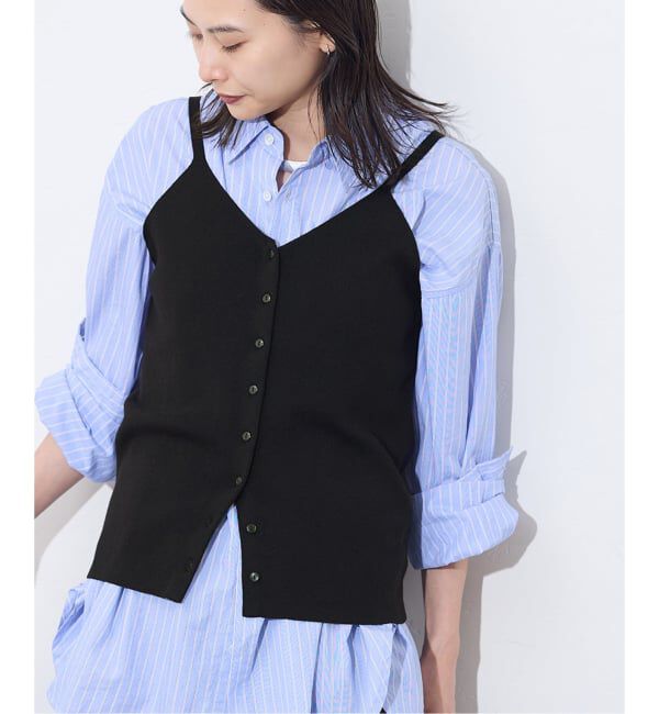 JOURNAL STANDARD「《追加予約》WASHABLE コットンシルクミックス2WAYキャミソール」|キャミソール|