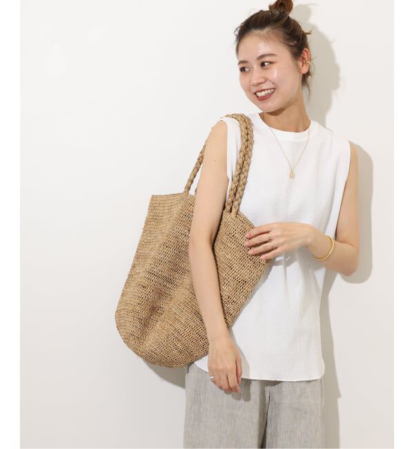 JOURNAL STANDARD relume「《WEB限定追加2》TCワッフルノースリーブ」|Tシャツ・カットソー|ホワイト