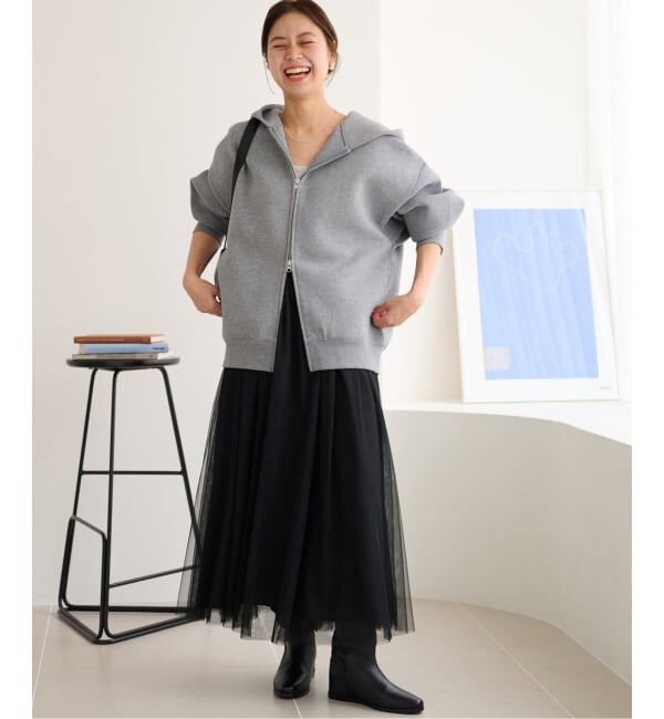 JOURNAL STANDARD relume「《WEB限定追加》ウォッシャブルチュールイージースカート」|スカート|