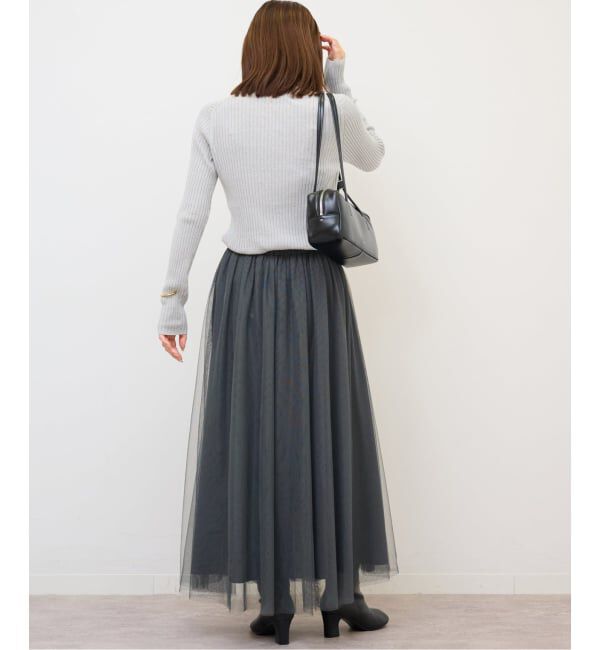 JOURNAL STANDARD relume「《WEB限定追加》ウォッシャブルチュールイージースカート」|スカート|