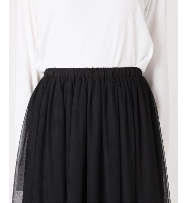 JOURNAL STANDARD relume「《WEB限定追加》ウォッシャブルチュールイージースカート」|スカート|