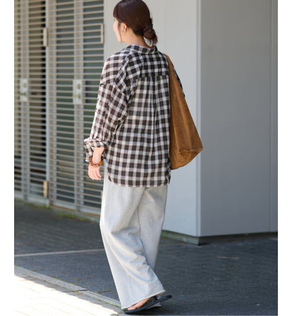JOURNAL STANDARD relume「《追加 / 新色》コットンローンチェックオーバーサイズ」|シャツ・ブラウス|