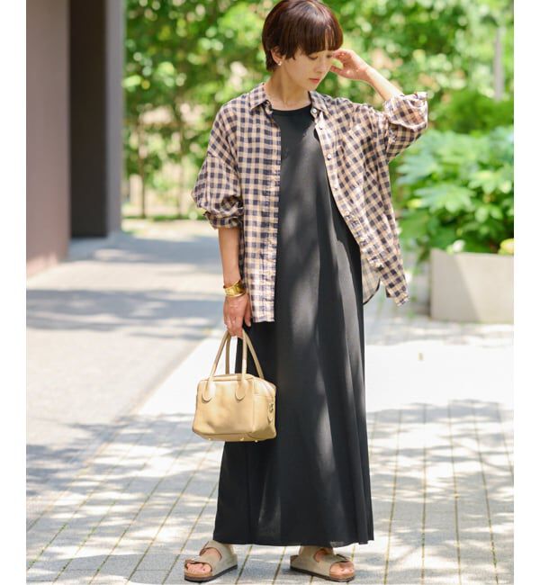 JOURNAL STANDARD relume「《追加 / 新色》コットンローンチェックオーバーサイズ」|シャツ・ブラウス|