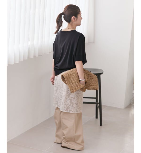 JOURNAL STANDARD「《追加2》【UVカット/洗える/接触冷感】WASHABLE COOL UV ドルマンプルオーバー」|ニット・セーター|