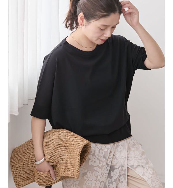 JOURNAL STANDARD「《追加2》【UVカット/洗える/接触冷感】WASHABLE COOL UV ドルマンプルオーバー」|ニット・セーター|