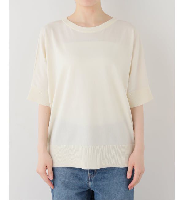 JOURNAL STANDARD「《追加2》【UVカット/洗える/接触冷感】WASHABLE COOL UV ドルマンプルオーバー」|ニット・セーター|