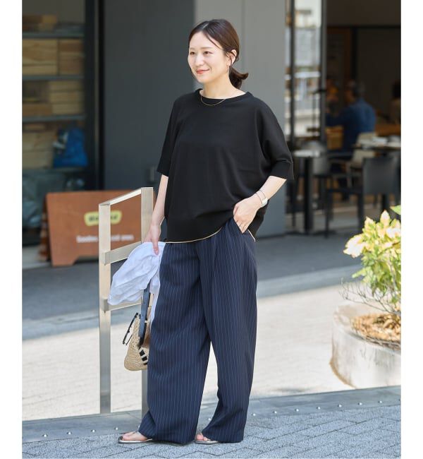 JOURNAL STANDARD「《追加2》【UVカット/洗える/接触冷感】WASHABLE COOL UV ドルマンプルオーバー」|ニット・セーター|