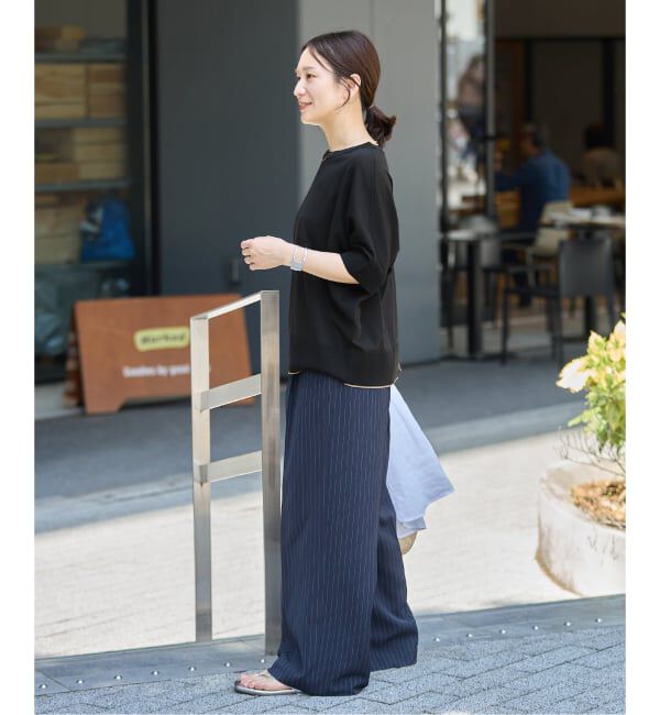 JOURNAL STANDARD「《追加2》【UVカット/洗える/接触冷感】WASHABLE COOL UV ドルマンプルオーバー」|ニット・セーター|