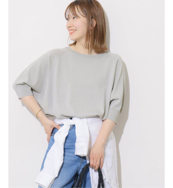 JOURNAL STANDARD relume「《追加3》接触冷感 / ウォッシャブルクールドルマンプルオーバー」|ニット・セーター|
