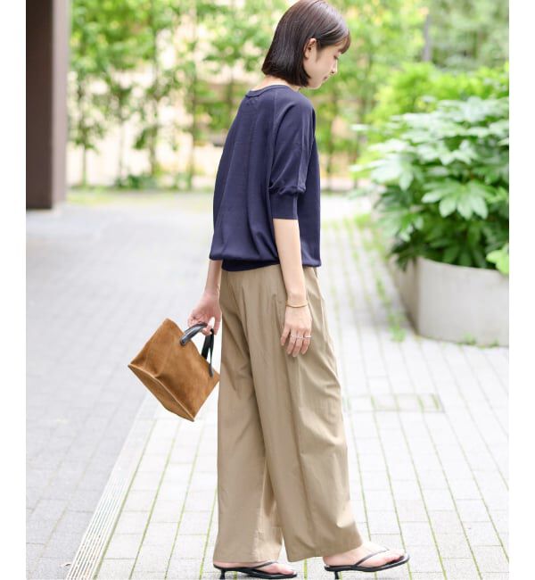 JOURNAL STANDARD relume「《追加3》接触冷感 / ウォッシャブルクールドルマンプルオーバー」|ニット・セーター|