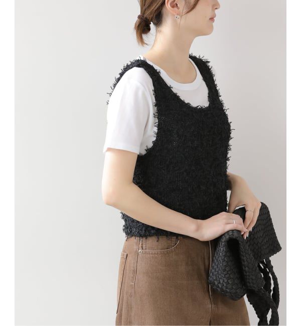 JOURNAL STANDARD relume「チュールヤーンニットベスト」|ベスト・ジレ|