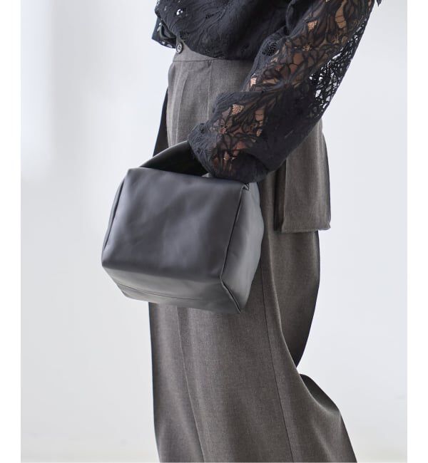 journal standard L'essage「《予約》Bucket Baggage/バケットバゲージ Puff Cube Box バッグ」|ハンドバッグ|
