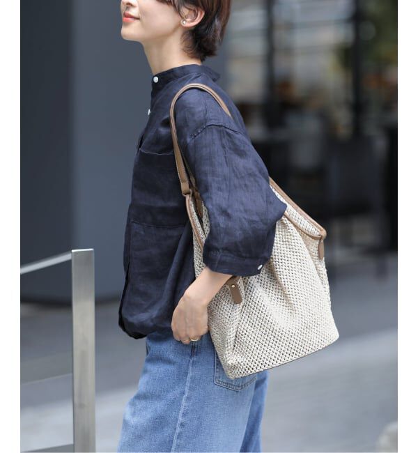 JOURNAL STANDARD relume「《追加 / 新色》カラーリネンドロストシャツ」|シャツ・ブラウス|