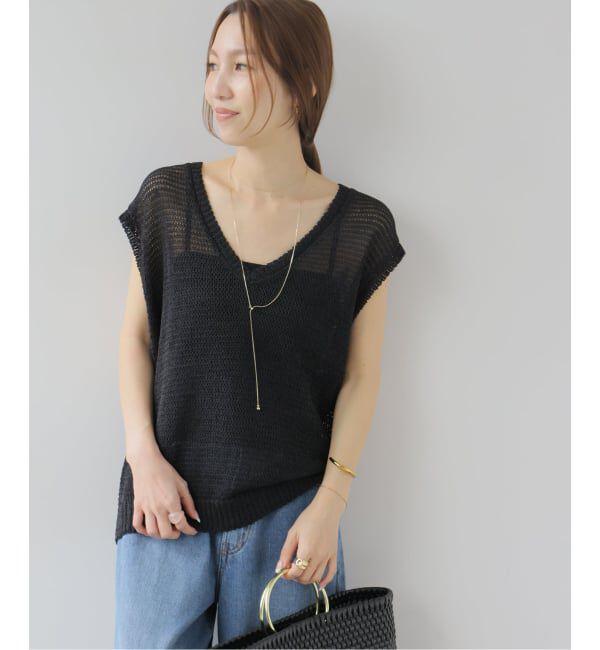 JOURNAL STANDARD relume「ペーパーヤーンミックスベスト」|ベスト・ジレ|