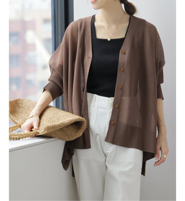 JOURNAL STANDARD relume「メッシュワイドカーディガン」|カーディガン|
