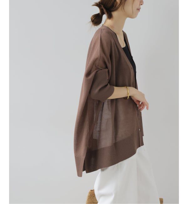 JOURNAL STANDARD relume「メッシュワイドカーディガン」|カーディガン|