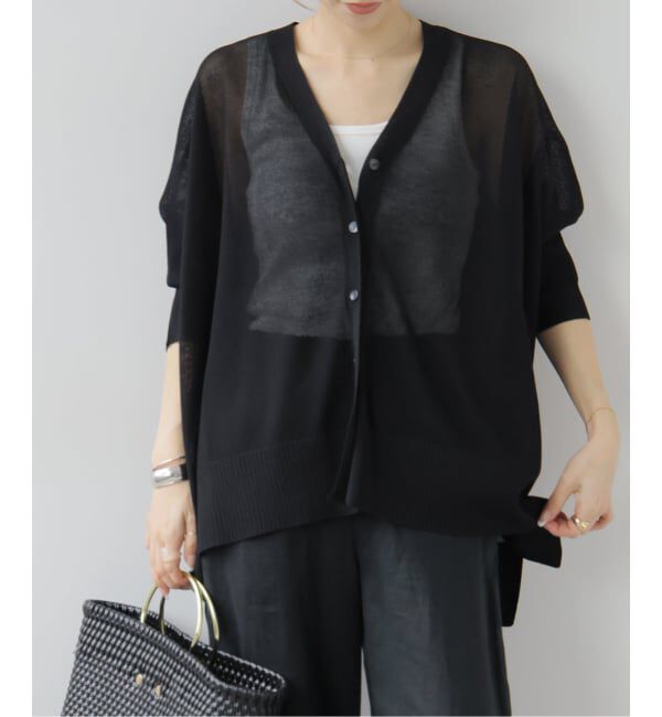 JOURNAL STANDARD relume「メッシュワイドカーディガン」|カーディガン|