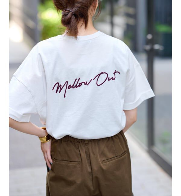 JOURNAL STANDARD relume「《追加3》刺繍ロゴハーフスリーブT」|Tシャツ・カットソー|
