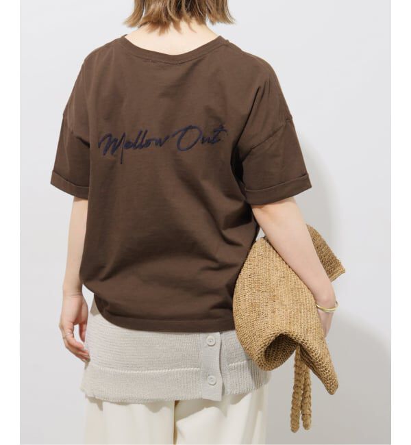 JOURNAL STANDARD relume「《追加3》刺繍ロゴハーフスリーブT」|Tシャツ・カットソー|