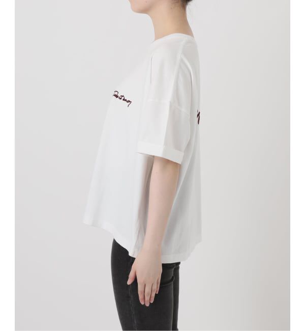 JOURNAL STANDARD relume「《追加3》刺繍ロゴハーフスリーブT」|Tシャツ・カットソー|