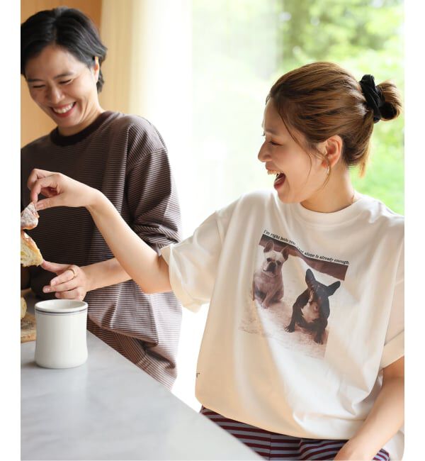 JOURNAL STANDARD「【oaedit 】フォトT」|Tシャツ・カットソー|