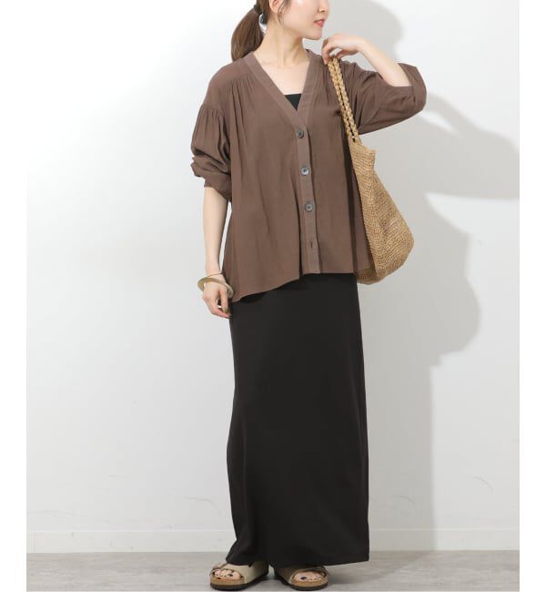 JOURNAL STANDARD relume「《追加6》T/R強撚ブラウス」|シャツ・ブラウス|