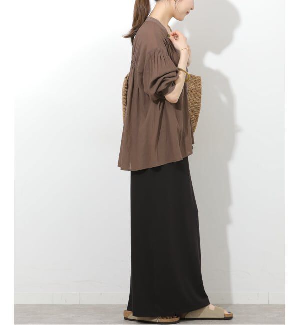 JOURNAL STANDARD relume「《追加6》T/R強撚ブラウス」|シャツ・ブラウス|
