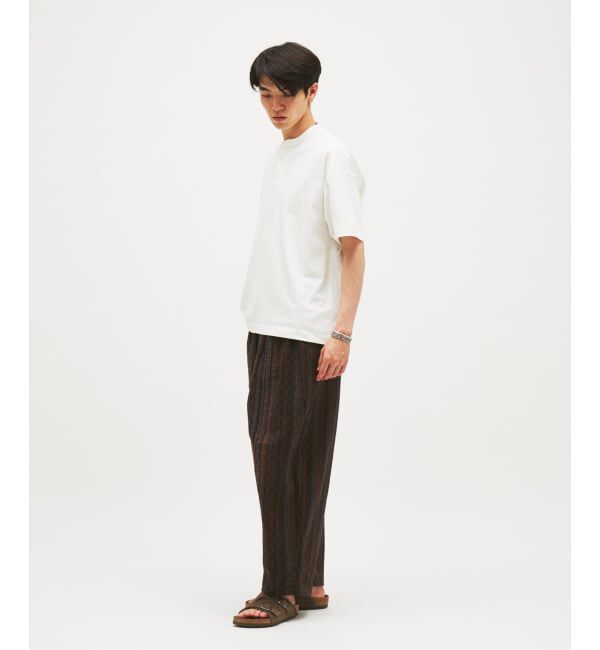 JOURNAL STANDARD「ストライプ ジャガード ワイド パンツ」|その他|