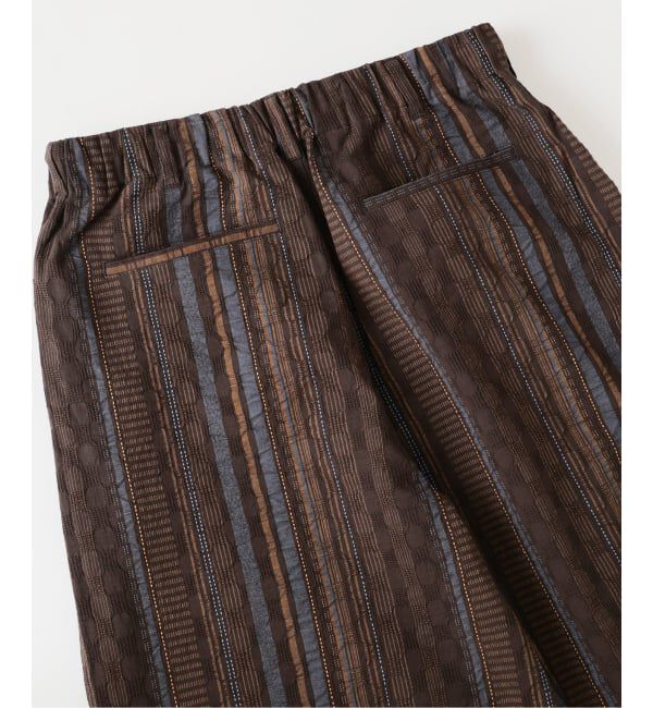 JOURNAL STANDARD「ストライプ ジャガード ワイド パンツ」|その他|