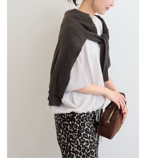JOURNAL STANDARD relume「《追加4》ギャザーヘムショートスリーブTシャツ」|Tシャツ・カットソー|