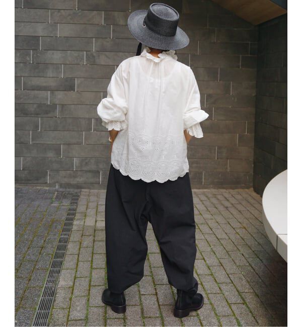 journal standard luxe「カットワークレース フリルブラウス」|シャツ・ブラウス|