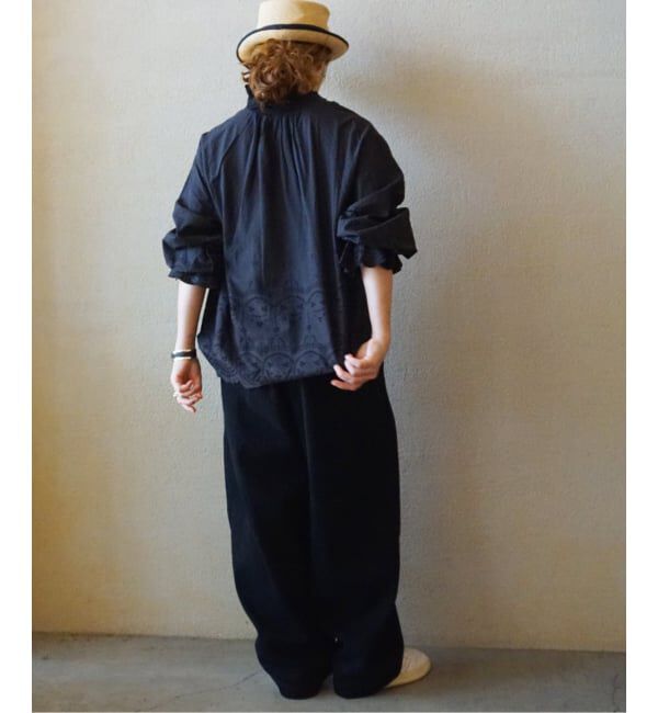 journal standard luxe「カットワークレース フリルブラウス」|シャツ・ブラウス|