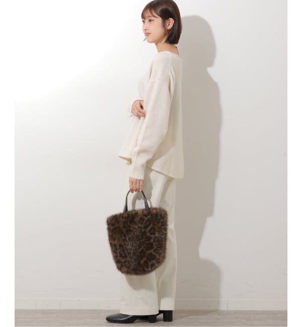 JOURNAL STANDARD relume「《WEB・一部店舗限定予約》relumeレオパードファーバッグ」|ハンドバッグ|