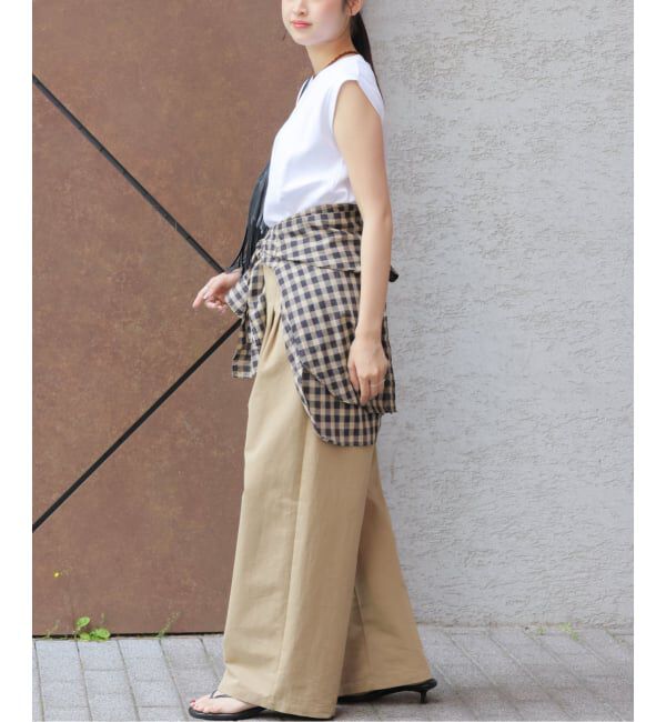 JOURNAL STANDARD relume「《追加2》コットンローンチェックオーバーサイズ」|シャツ・ブラウス|