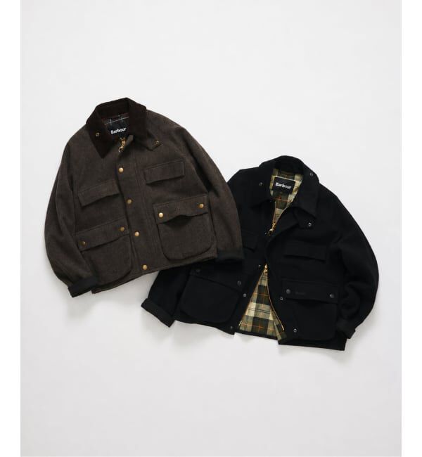 JOURNAL STANDARD「《予約》Barbour / バブアー 別注 ウール クロップド オールドビデール」|その他|
