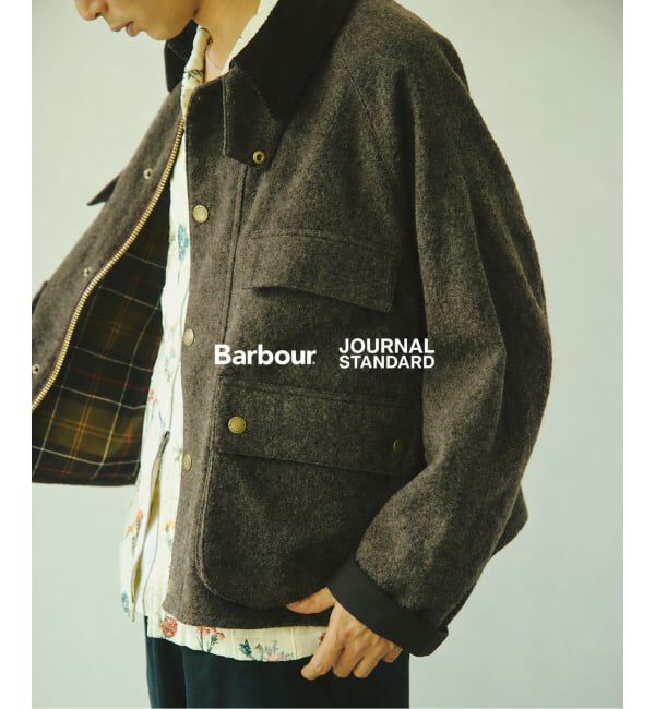 JOURNAL STANDARD「《予約》Barbour / バブアー 別注 ウール クロップド オールドビデール」|その他|ブラウン