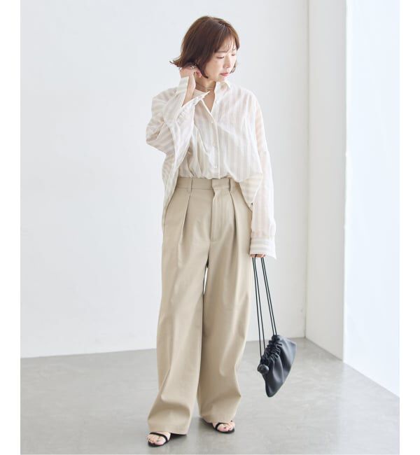 journal standard L'essage「《追加予約》FABRICA ワイドシャツ」|シャツ・ブラウス|
