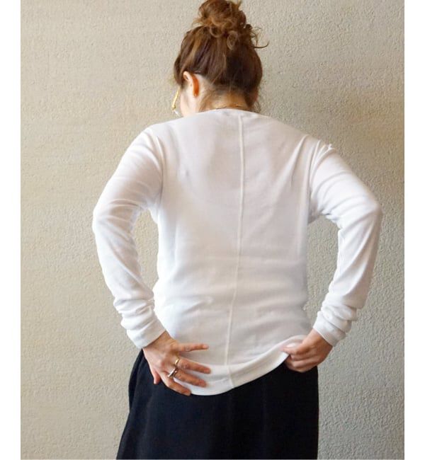 journal standard luxe「テレコ プルオーバー」|Tシャツ・カットソー|ホワイト
