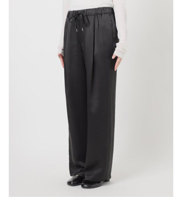 Spick and Span「ワッシャーサテンイージーパンツ」|その他|