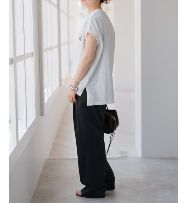 Spick and Span「ワッシャーサテンイージーパンツ」|その他|
