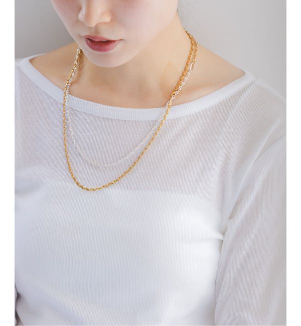 NOBLE「in mood/インムード ECHOLAYER(2P)necklace」|ネックレス|