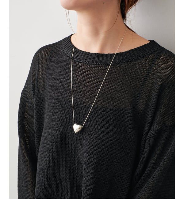 Spick and Span「《WEB限定 / 追加2》BASENOTES / ベースノート 65cm tiny chain heart NC BN-H006」|ネックレス|