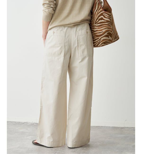 Spick and Span「ライトコットンストレートパンツ」|その他|