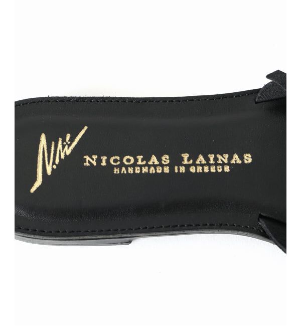 NOBLE「NICOLAS LAINAS/ニコラスライナス フリンジサンダル」|サンダル|