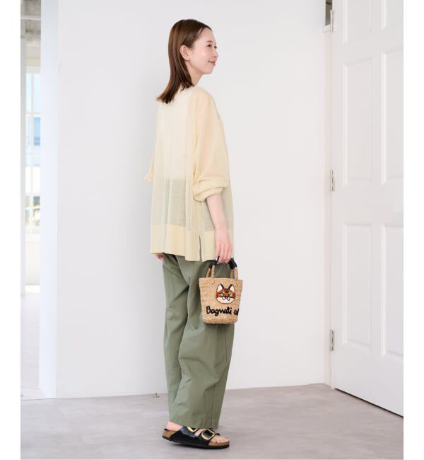 U by SPICK&SPAN「ウォッシャブルリネンブレンドシアーカーデ」|カーディガン|